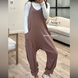 TALULAH Dusty Mauve Jumpsuit